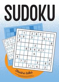 Kniha Sudoku stredne ťažké (modré)