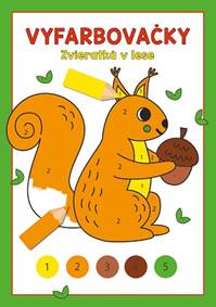 Vyfarbovačky – Zvieratká v lese