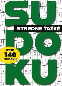 Kniha Sudoku stredne ťažké - tmavo zelené
