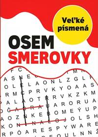 Kniha Osemsmerovky Veľké písmena - červené