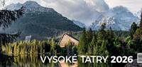 Kniha Vysoké Tatry 2026 - dvojtýždenný stolový kalendár
