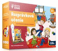Kniha Rozprávkové učenie - interaktívna hovoriaca knižka (Kúzelné čítanie) + elektronická ceruzka ALBI