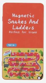 Hra Hady a rebríky magnetická cestovná