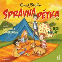Kniha Správná pětka jede tábořit - CDmp3 (Čte Michaela Maurerová)