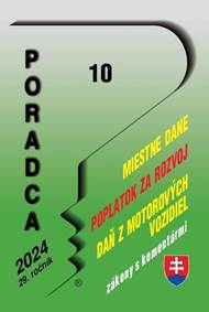Kniha Poradca 10/2024 Zákon o miestnych daniach a miestnom poplatku za komunálne odpad