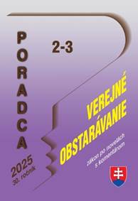 Kniha Poradca Zákon o verejnom obstarávaní s komentárom