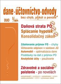 Kniha DUO 3/2024 – Dane, účtovníctvo, odvody