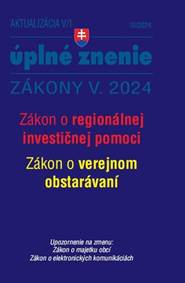 Kniha Aktualizácia V/1 2024 Štátna služba, informačné technológie verejnej správy