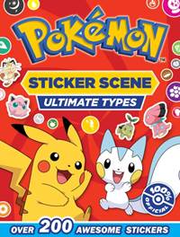 Kniha POKEMON ULTIMATE TYPES STICKER SCENE
