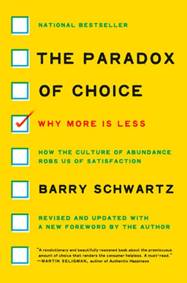 Kniha The Paradox of Choice