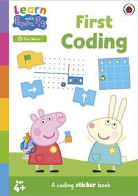 Kniha Learn with Peppa: First Coding sticker activity book