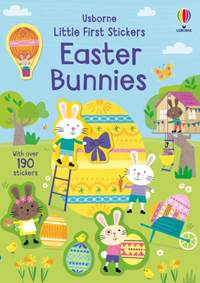 Kniha Little First Sticker Book Easter Bunnies