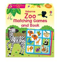 Kniha Zoo Matching Games and Book
