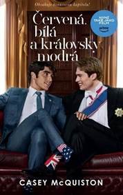 Kniha Červená, bílá a královsky modrá