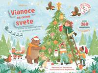 Kniha Kniha so samolepkami - Vianoce na celom svete