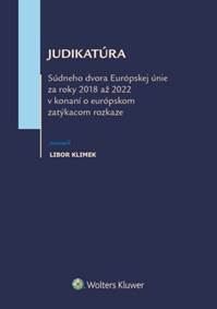 Kniha Judikatúra Súdneho dvora EÚ za roky 2018 až 2022