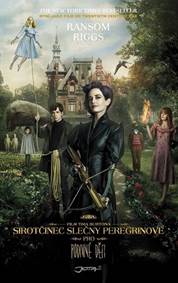Kniha Sirotčinec slečny Peregrinové pro podivné děti - filmová obálka