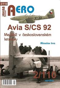 Kniha AERO 2/110 Avia S/CS-92 Me 262 v Československém letectvu