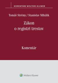 Kniha Zákon o registri trestov