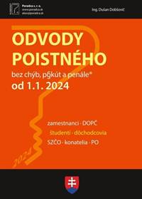 Kniha Odvody poistného od  1. 1. 2024