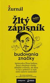 Kniha Žurnál - Žltý zápisník budovania značky