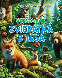 Kniha Veršované zvieratká z lesa