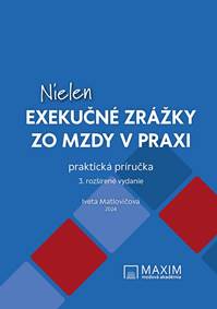 Kniha Nielen exekučné zrážky zo mzdy v praxi