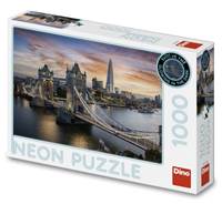 Puzzle 1000 Soumrak nad Tower Bridge neon