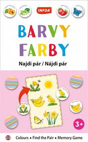Výučbová hra - Nájdi pár - Farby