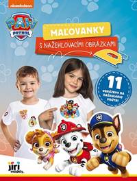 Maľovanky s nažehľovacími obrázkami Labková patrola