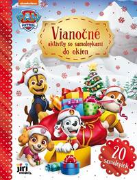 Vianočné aktivity so samolepkami do okien Labková patrola