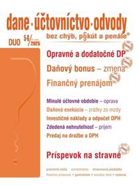 Kniha DUO 5-6/2025 – Dane, účtovníctvo, odvody bez chýb, pokút a penále