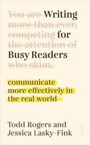Kniha Writing for Busy Readers