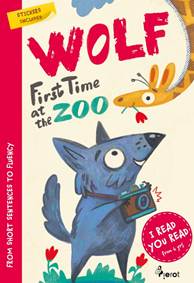 Wolf first time at the  ZOO - I Read, You Read – With Stickers!