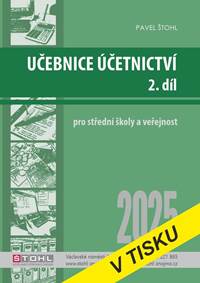 Kniha Učebnice Účetnictví II. díl 2025