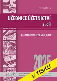 Kniha Učebnice Účetnictví III. díl 2025