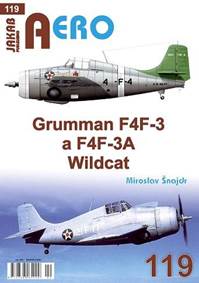 Kniha AERO 119 Grumman F4F-3 a F4F-3A