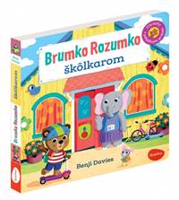 Kniha BRUMKO ROZUMKO ŠKÔLKAROM – Obrázky s pohyblivými prvkami