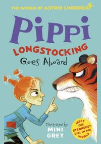 Kniha Pippi Longstocking Goes Aboard