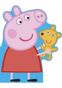 Kniha Peppa Pig: All About Peppa: A Peppa-shaped board book