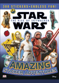 Kniha Star Wars The Rise of Skywalker Amazing Sticker Adventures