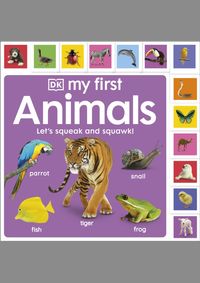 Kniha My First Animals: Let