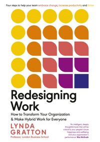 Kniha Redesigning Work