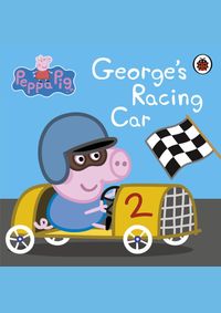 Kniha Peppa Pig: Georges Racing Car