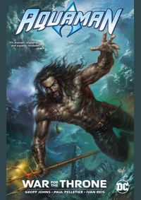 Kniha Aquaman Throne of Atlantis