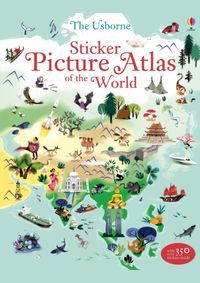Kniha Sticker Picture Atlas of the World