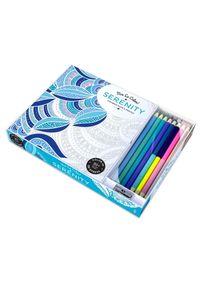 Vive Le Color Serenity Coloring Book and Pencils