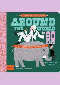 Kniha Little Master Verne: Around The World In 80 Days