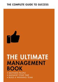 Kniha The Ultimate Management Book