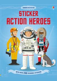 Kniha Sticker Action Heroes